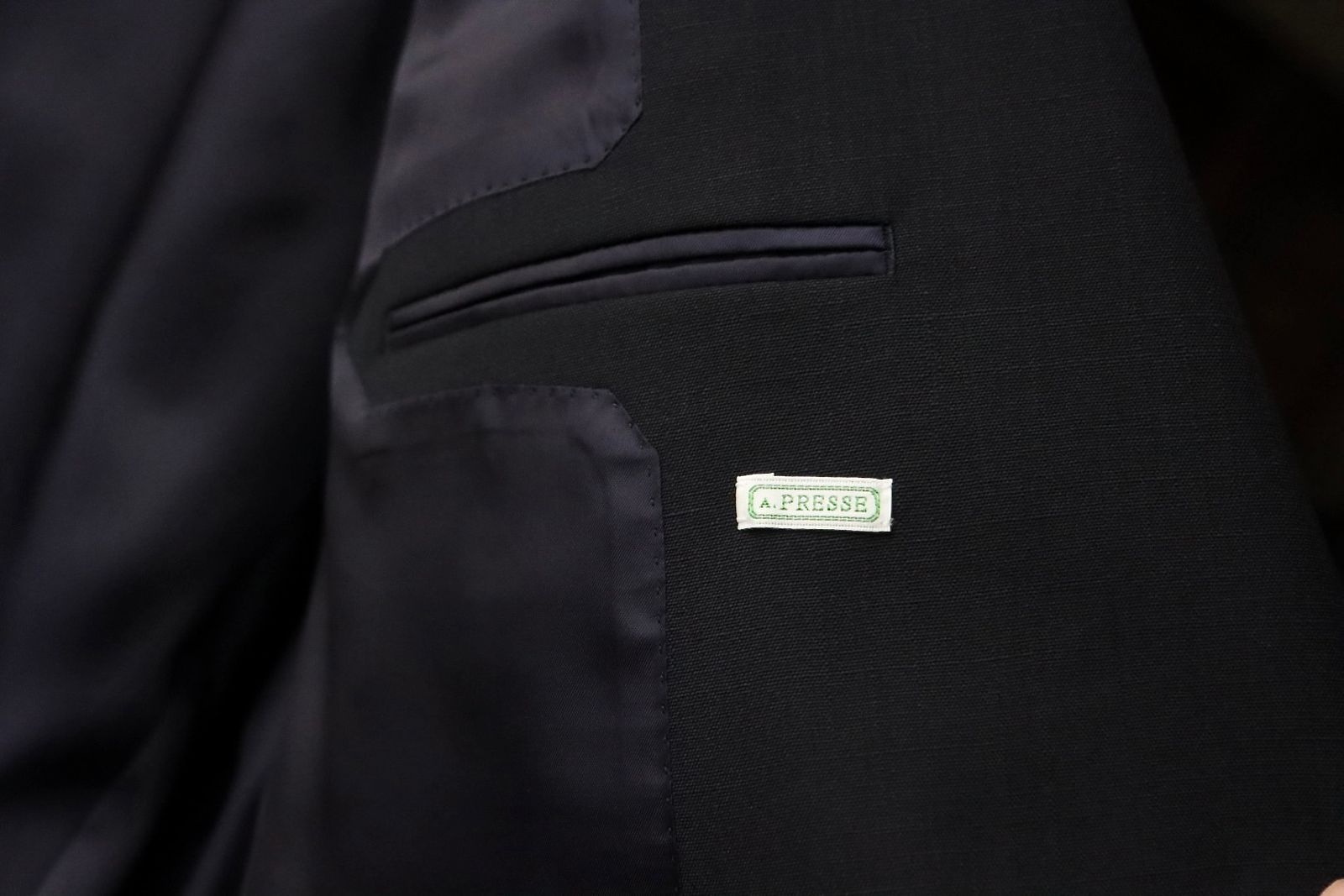 アプレッセ24SS Sub Wool Navy Blazer (24SAP-01-16H)NAVY☆2月23日(土)発売！