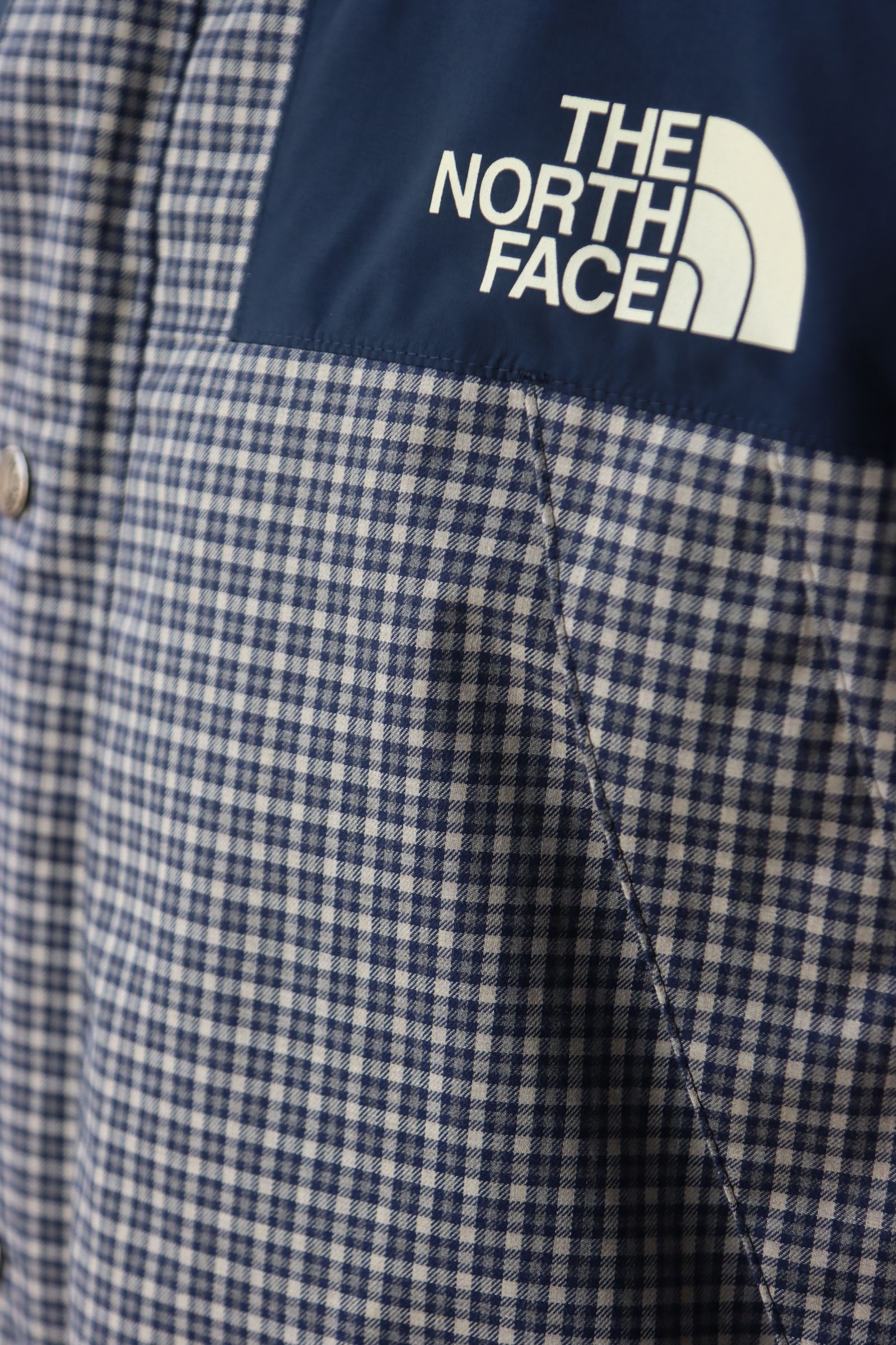 ジュンヤワタナベマン24SS eYe JUNYA WATANABE MAN×THE NORTH FACE コラボマウンテンパーカー(WM-J910-100)BEIGExNAVY☆3月15日(金)発売！