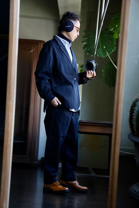 FreshService CORPORATE CHINO"NAVY"セットアップスタイル.2025.1.26.