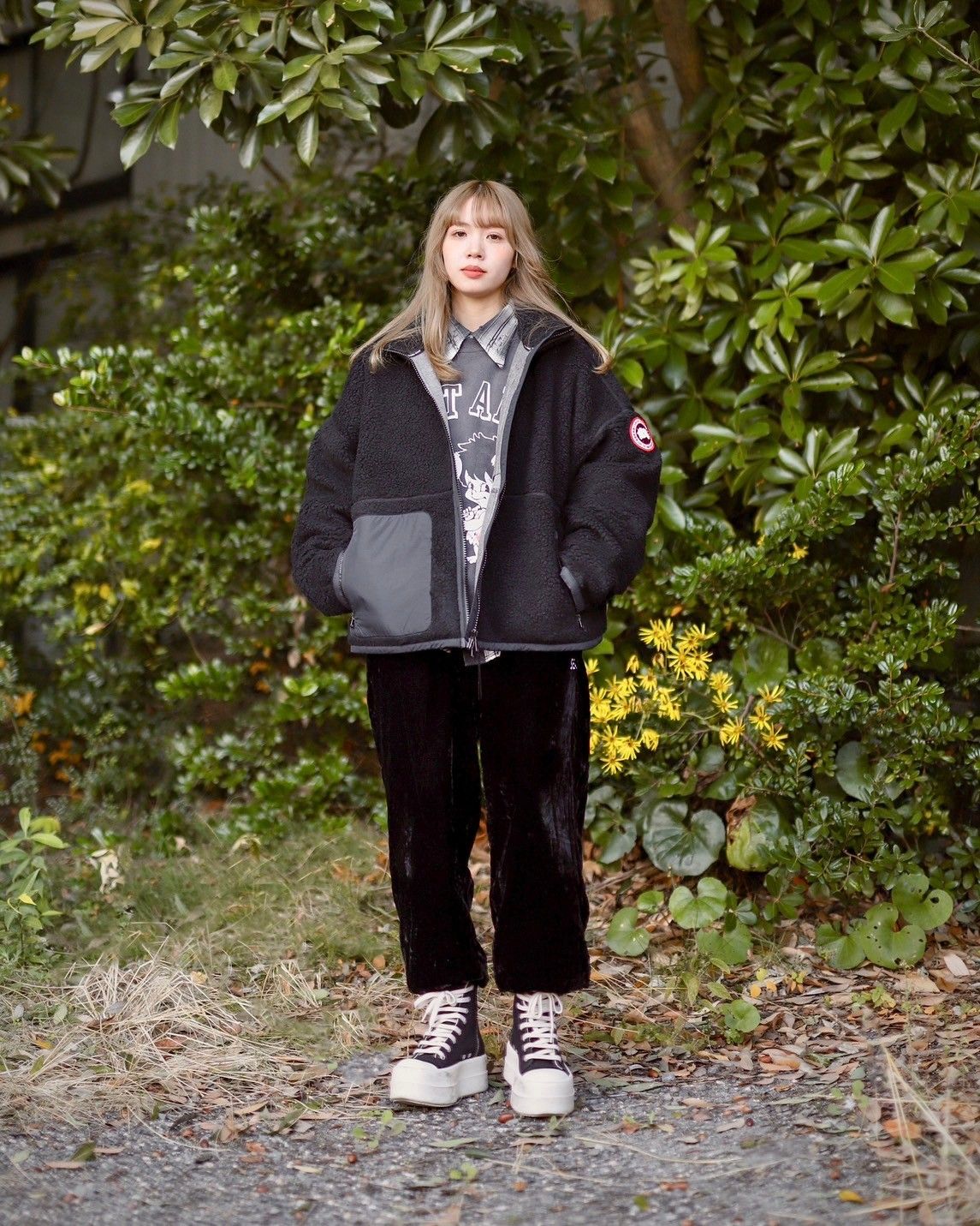 フリースジャケット [Premium] ASCLO Nordic Fleece Puffer Jumper (2color) padding/jumpers - 애즈클로