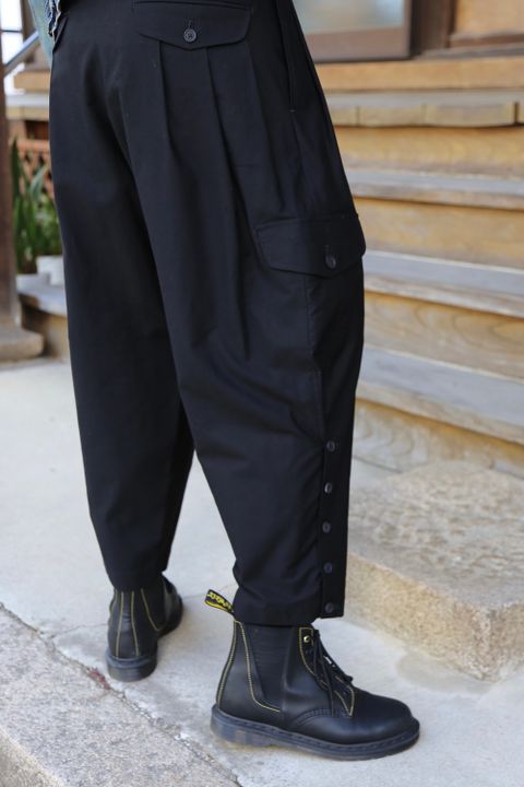 yohji yamamoto G-裾口アジャストパンツ(HD-P30-058) style.2021.4.9.