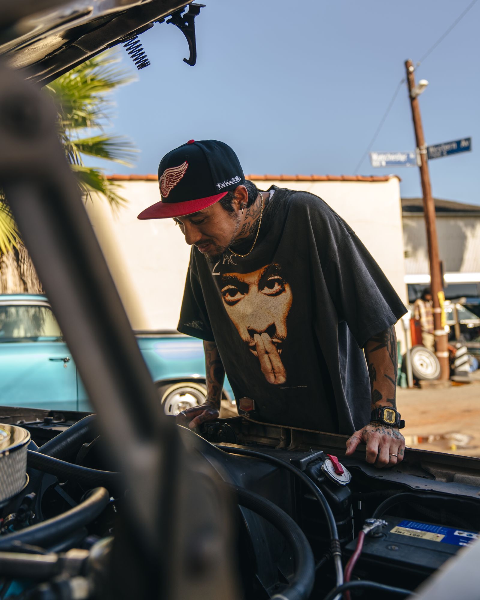 SAINT M×××××× - セントマイケル25SS 2PAC 2PC_SS TEE(SM-HR8