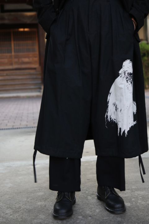 Yohji Yamamoto pour Homme 2020AW W-内田すずめ漢字1216ジャケット(HR-J26-849) style.2020.11.15.
