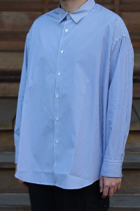 is-ness×THOMAS MASON VENTILATION LONG SLEEVE SHIRT style.2022.2.12.