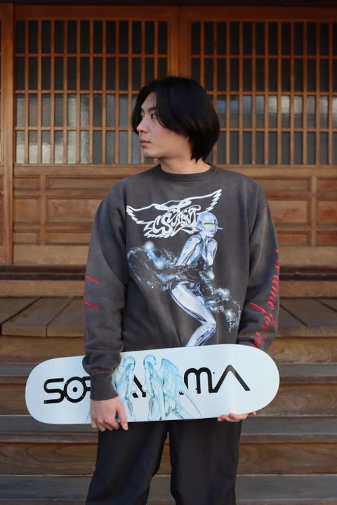 ©SAINT M×××××× WEAT SHIRT SORAYAMA style.2022.2.24.