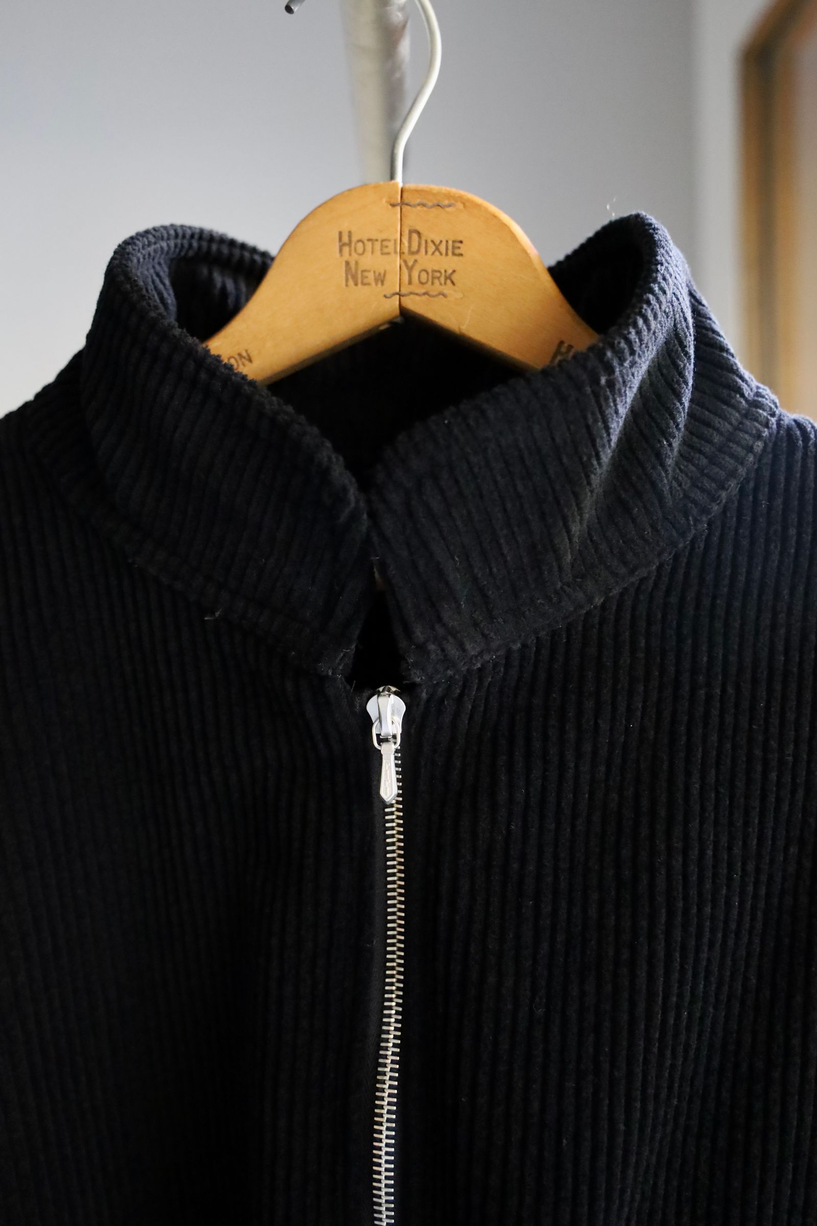 アプレッセ Wool Corduroy Bomber Jacket(25SAP-01-21H)BLACK