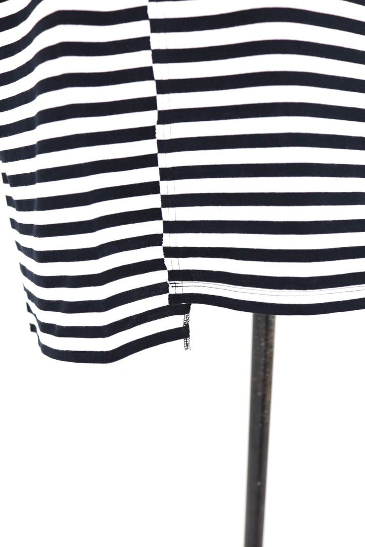 Yohji Yamamoto 天竺ボーダー Tシャツ (HK-T55-074)BLACK☆新作発売！