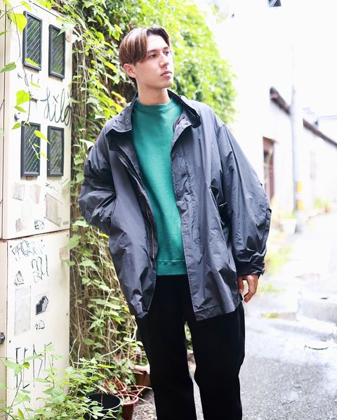 ATON エイトン 23AW AIR WEATHER SHORT MODS COATスタイル