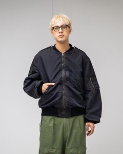 BOW WOW 25FWバウワウ ジャケットL-2B FLIGHT JACKET AGED(BW252-L2FJ) AGED BLACK
