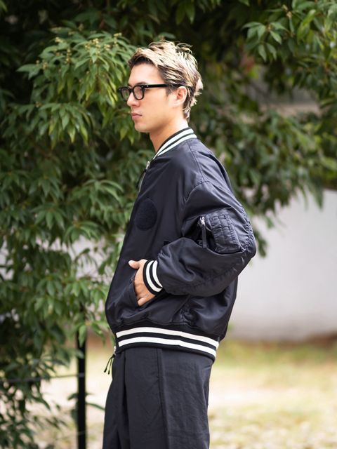 COMME des GARCONS HOMME リブライン入りナイロンツイルジャケット 8月7日(土)新作発売！