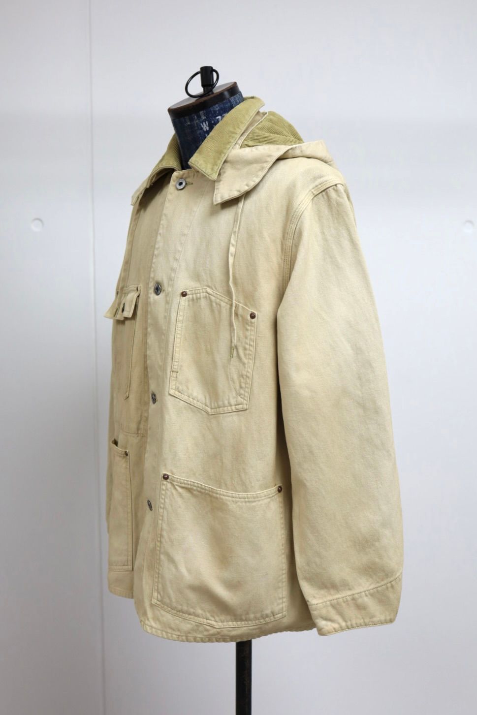 アプレッセ 2026 STYLE1 Vintage Silk Hemp Coverall Jacket (26SAP-01-17)BEIGE☆1月24日(土)発売！