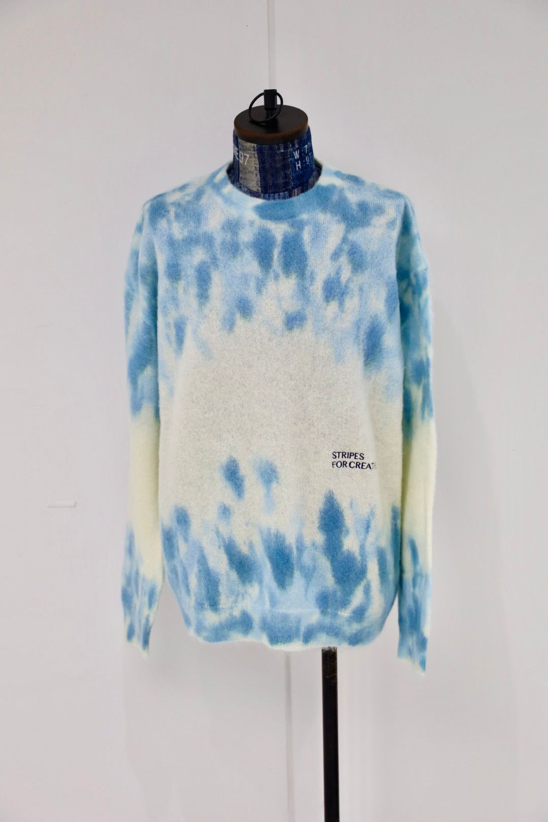 S.F.C 25FW エスエフシー DYED MOHAIR CREW (SFCFW25KN03)Natural,Blue,Mint