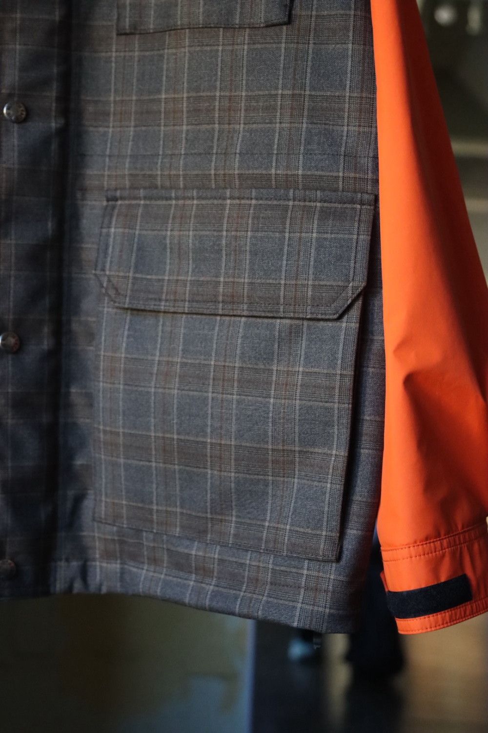 eYe JUNYA WATANABE MAN × THE NORTH FACE Wネームジャケット"BROWN×ORANGE"※10月21日(金)発売！