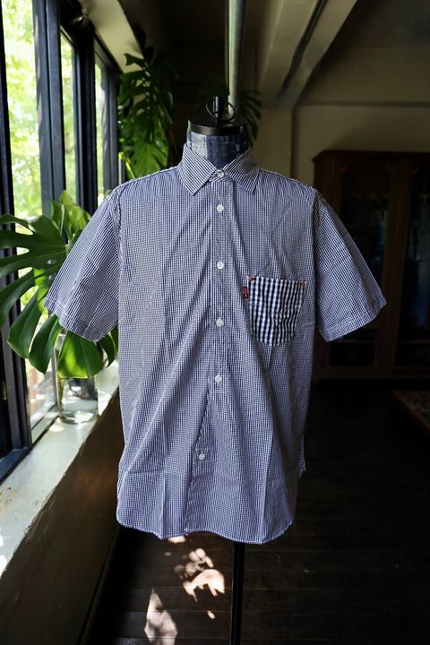 eYe JUNYA WATANABE MAN 24SS Levi's Wネームチェックシャツスタイル