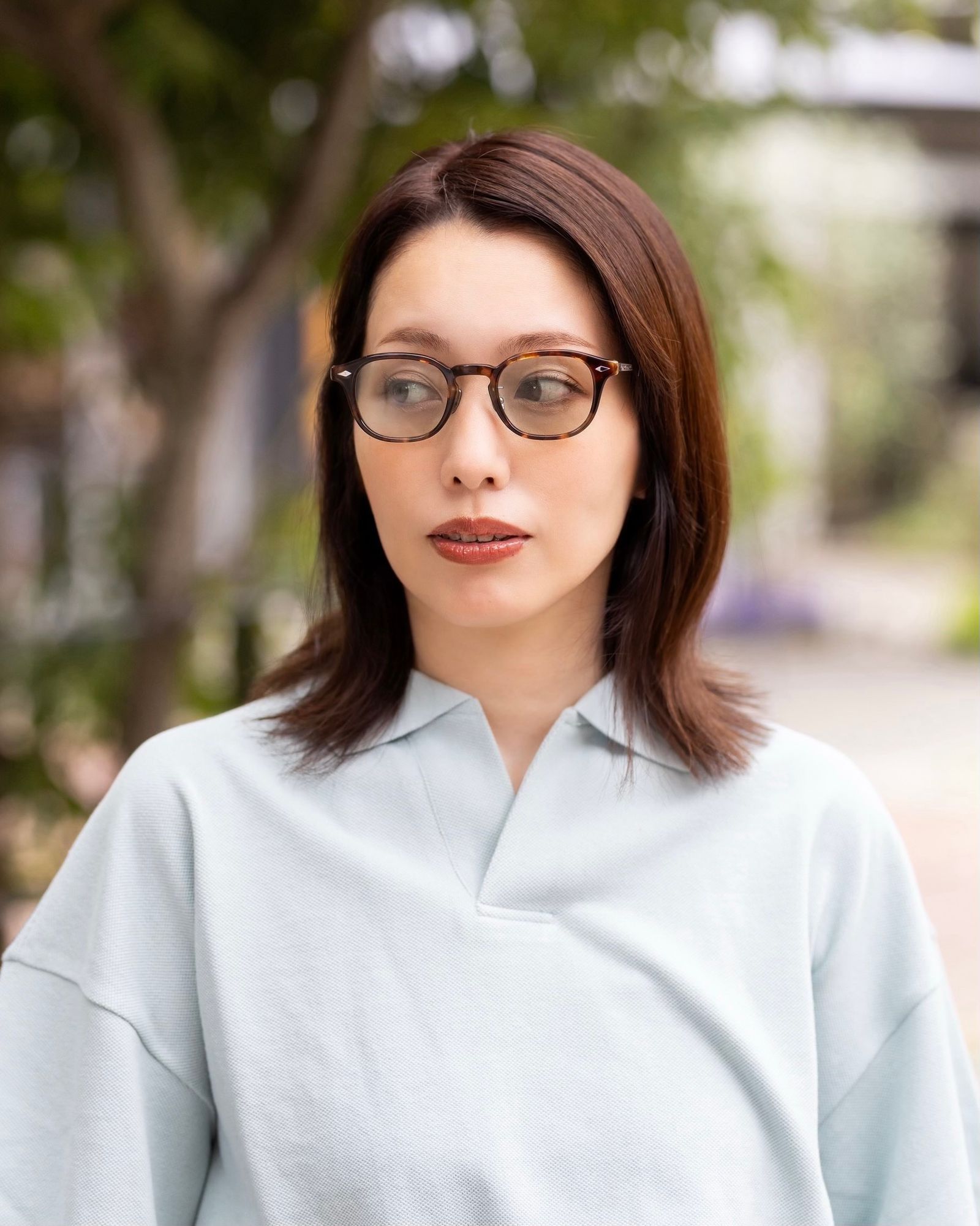 ノチノオプティカル  "JIFUSAN" #3.RICH AMBER × GREY GREEN to D.GREY(調光モデル)☆4月18日(土)再入荷！