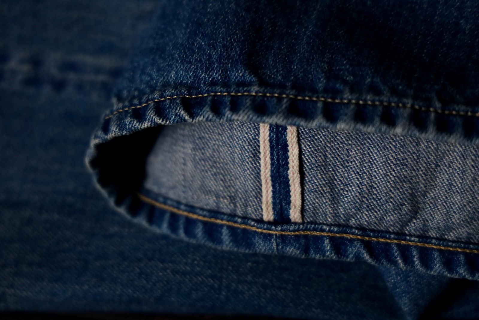 No.2 Washed Denim Pants(AP-4008)INDIGO