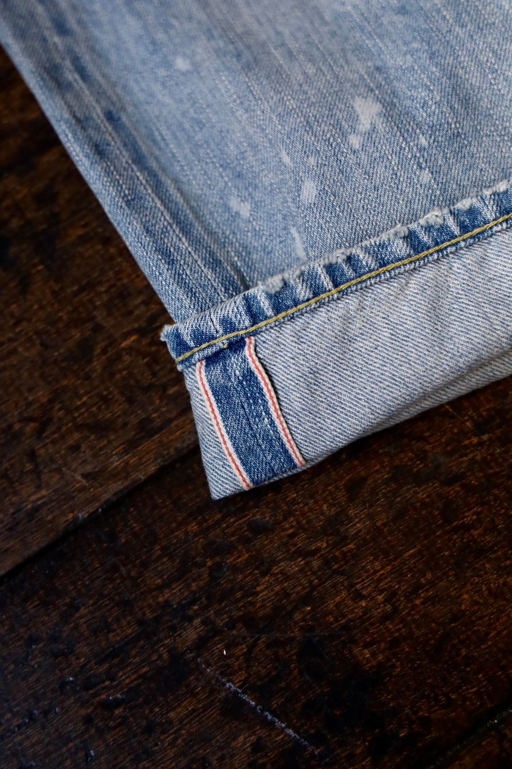 A.PRESSE - アプレッセ No.37 Washed Wide Denim Pants(25SAP-04