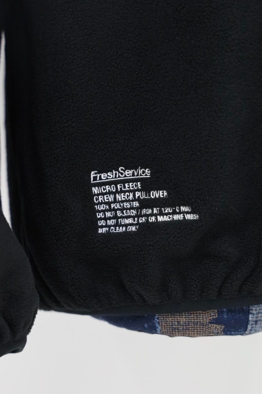フレッシュサービス MICRO FLEECE CREW NECK PULLOVER(FSC253-70192)BLACK★10月18日(土)発売！