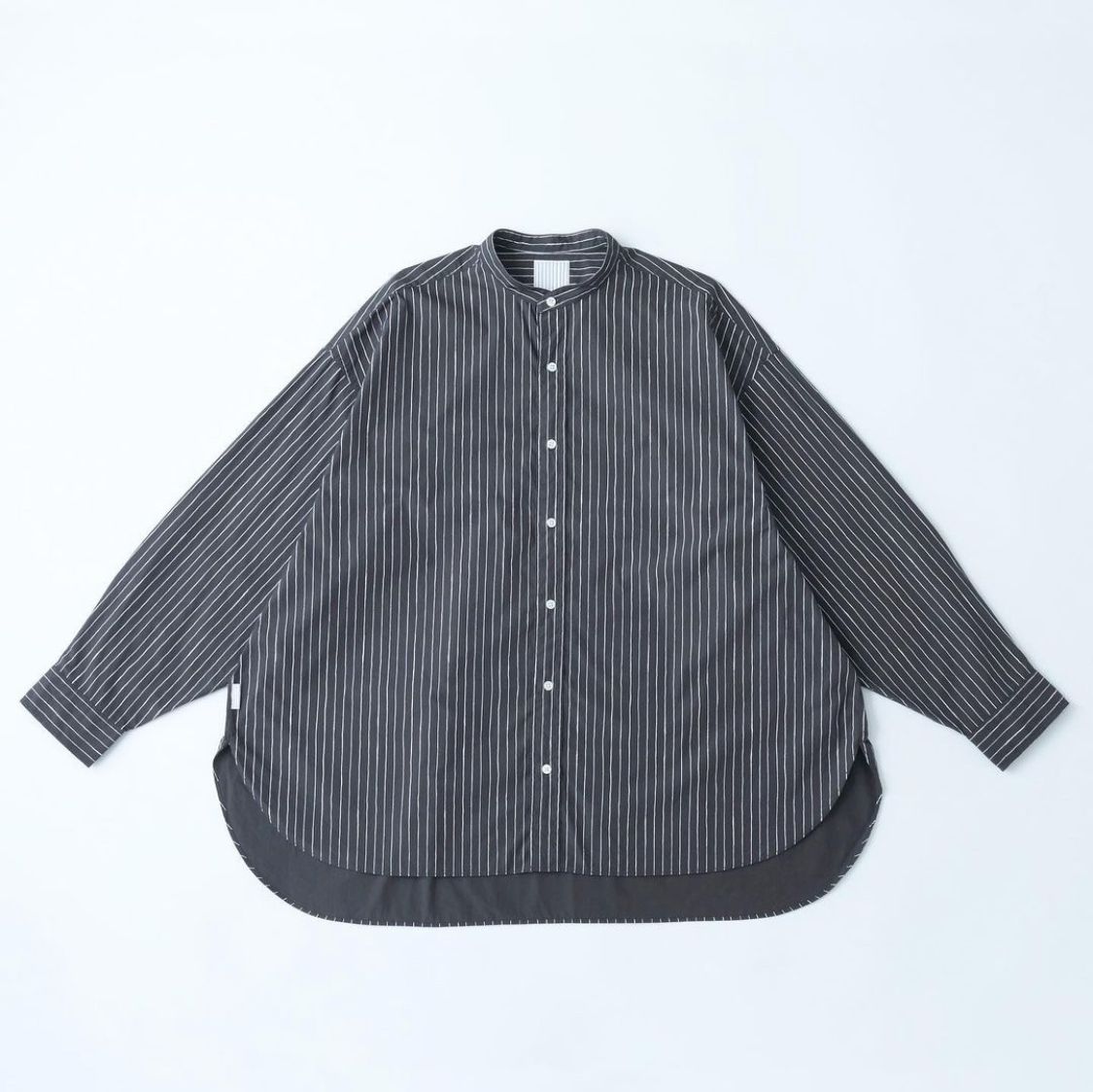 S.F.C 24FW エスエフシー NO COLLAR SFC SHIRT(SFCEW24S03)Charcoal☆9月21日(土)発売！