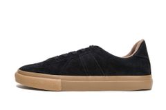 GERMAN MILITARY TRAINER(4700S)BLACK SUEDE