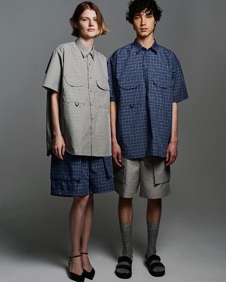 DAIWA PIER39(ダイワピア39) TECH 3D POCKET CARGO SHORTS SUMMER PLAID(BP-70026) SAGE GRAY☆2月21日(土)発売！