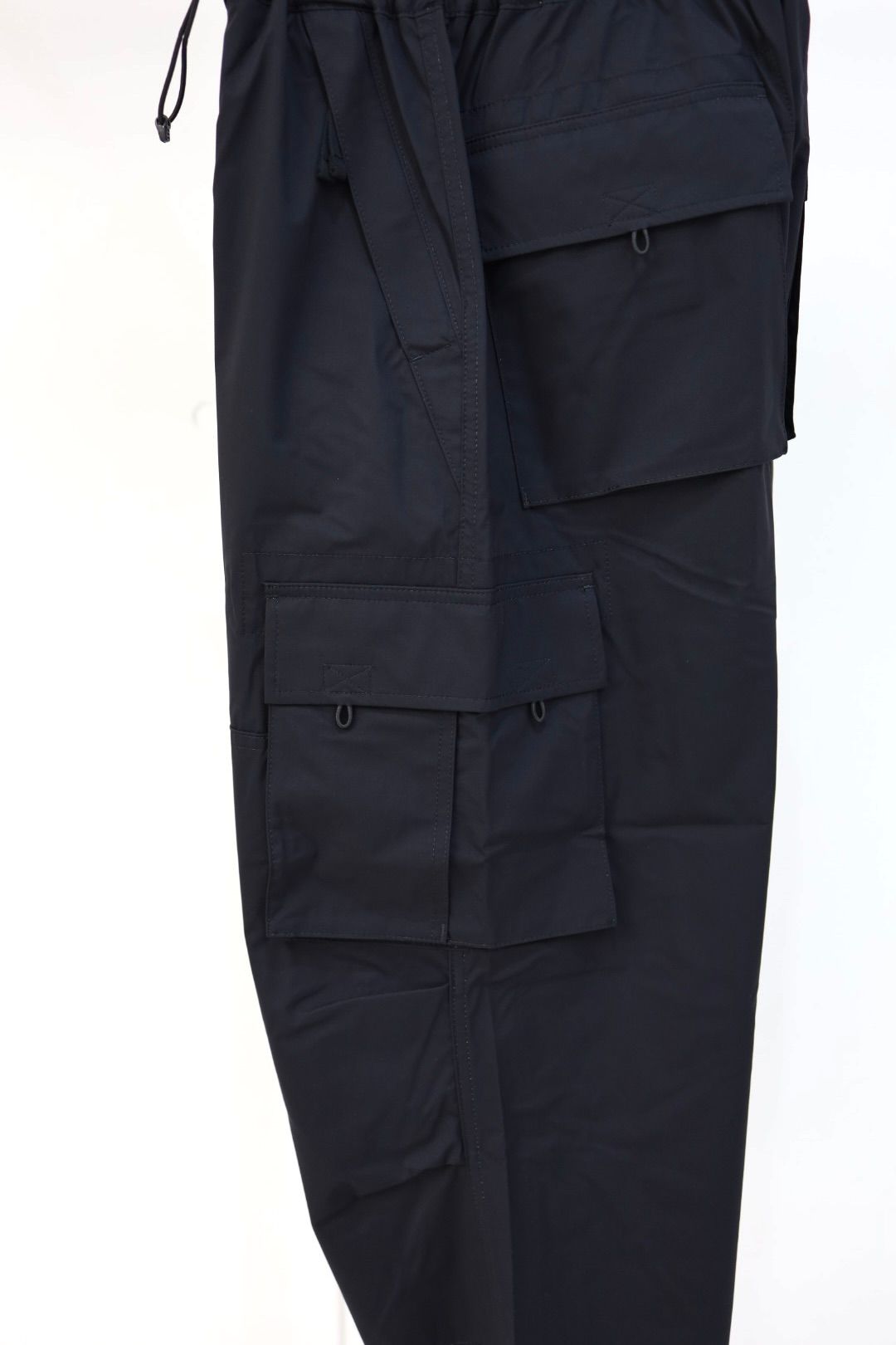 コムデギャルソンオム26SS ナイロンタフタ3層パンツ(HQ-P011-051)BLACK☆2月6日(金)発売！