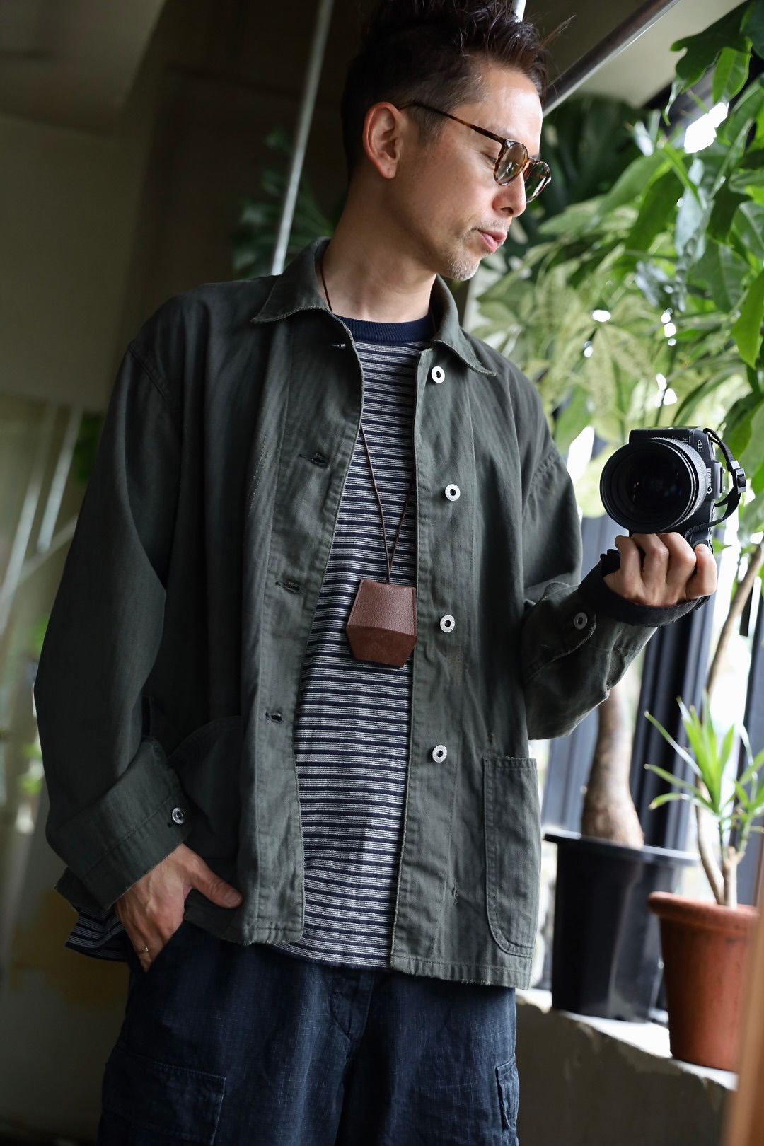 A.PRESSE - アプレッセ 25SS Vintage P41 Military Jacket(25SAP