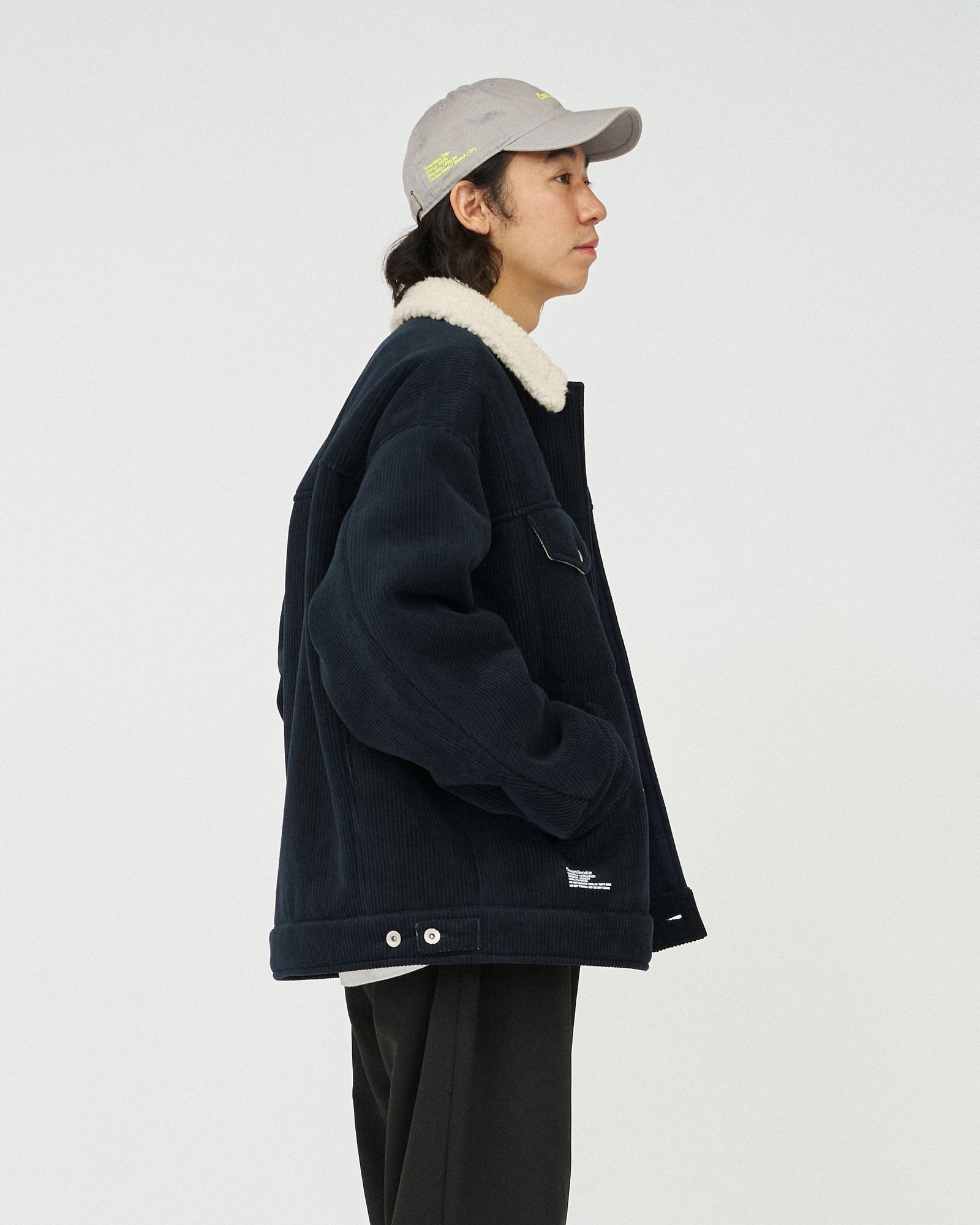 フレッシュサービス SHERPA CORDUROY RANCH JACKET(FSC254-30063)NAVY☆11月22日(土)発売！