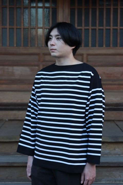Ets.MATERIAUX French panel border(BLACK×WHITE)style.
