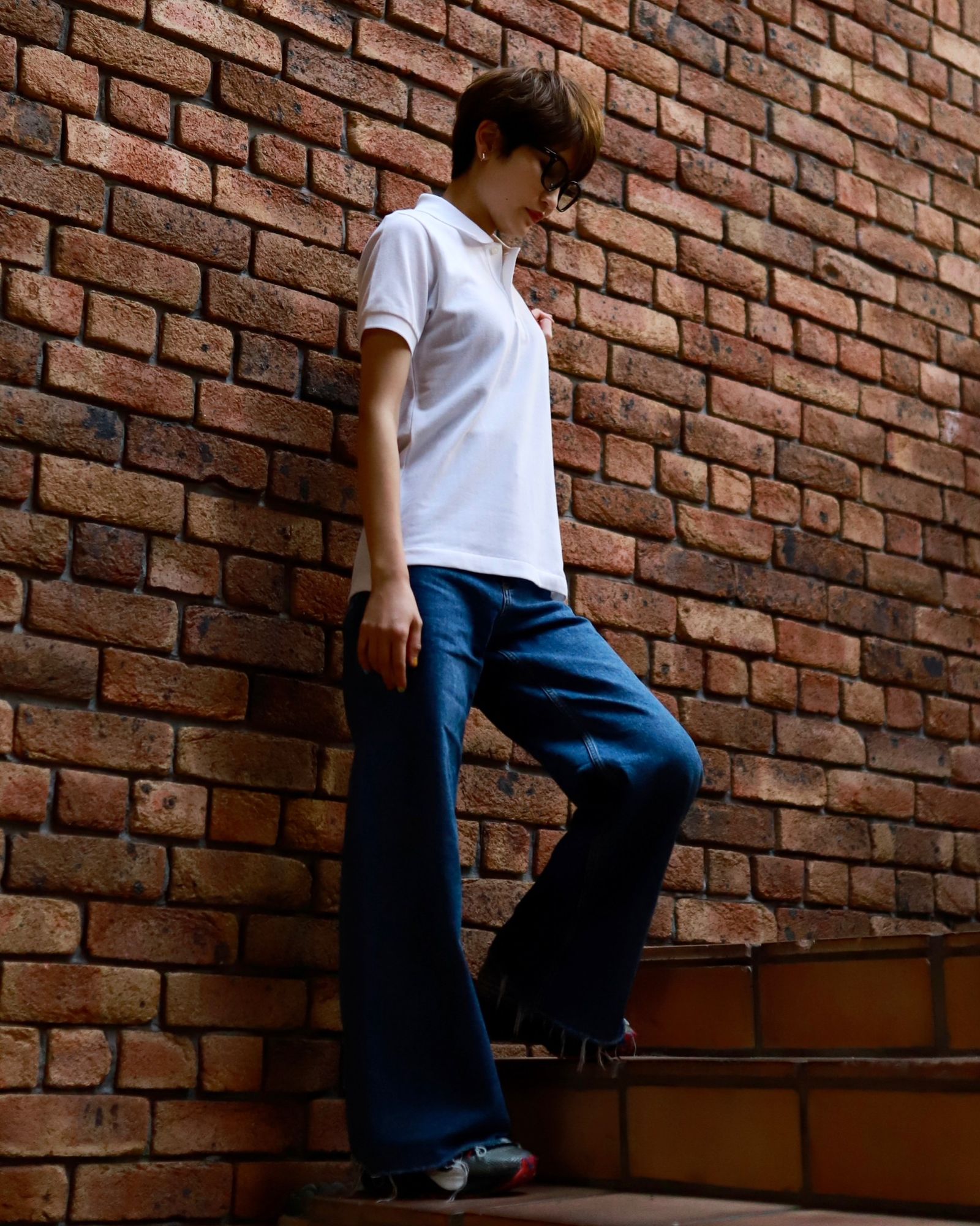 PLAY COMME des GARCONS レディースポロシャツstyle.2023.6.12