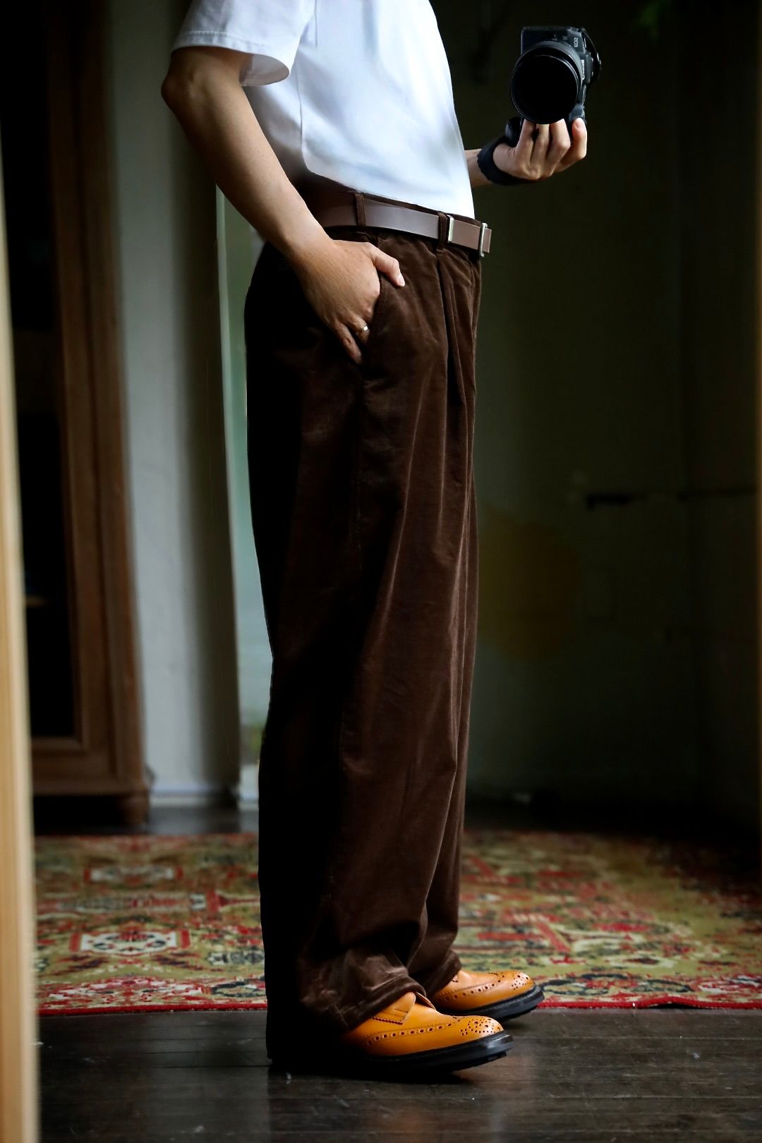 FreshService 26AW AIR CORDUROY JACKET"BROWN"スタイル
