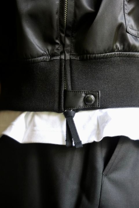 COMME des GARCONS HOMMEナイロンツイルミリタリージャケットスタイル.2024.8.3.