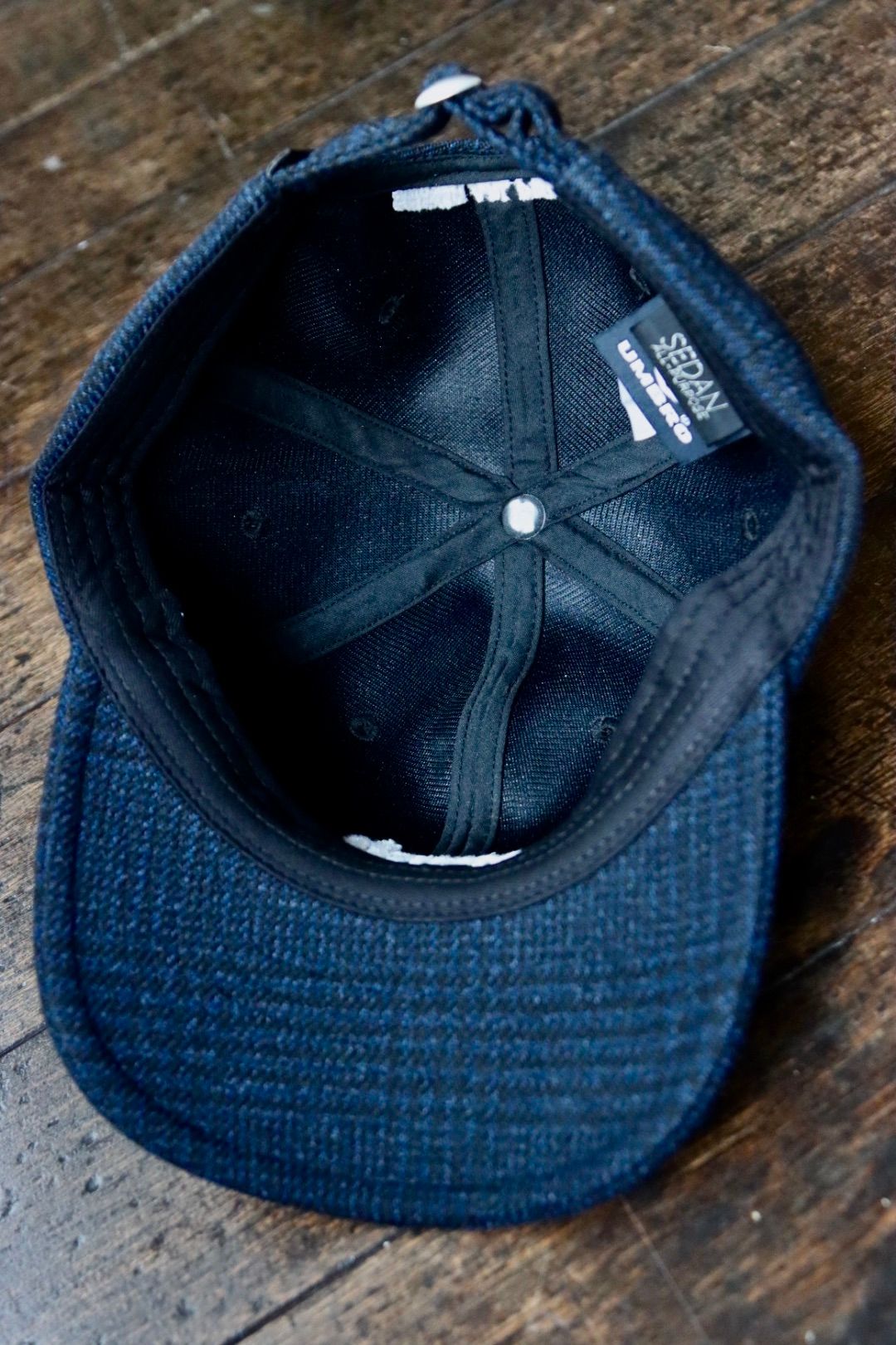 セダンオールパーパスFW23 UMBRO Tech Tweed BB Cap(SD23F-CP06)Blue×Black