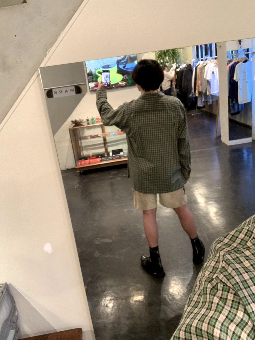 CHECK SHIRT WITH MY FRIEND(21SS15SH91) style.2021.1.16.