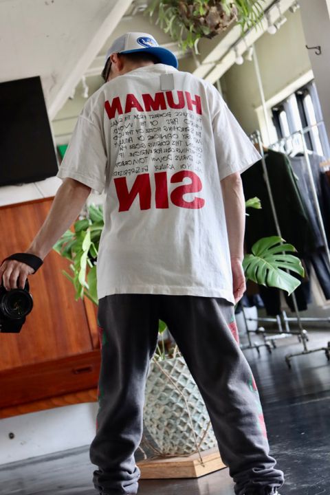 ©SAINT M×××××× SS TEE BRAIN"WHITE"style.