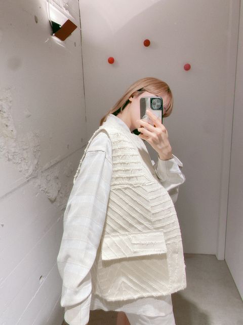 YOKE 新作BONDING OPAL WORK VEST style.2024.2.22