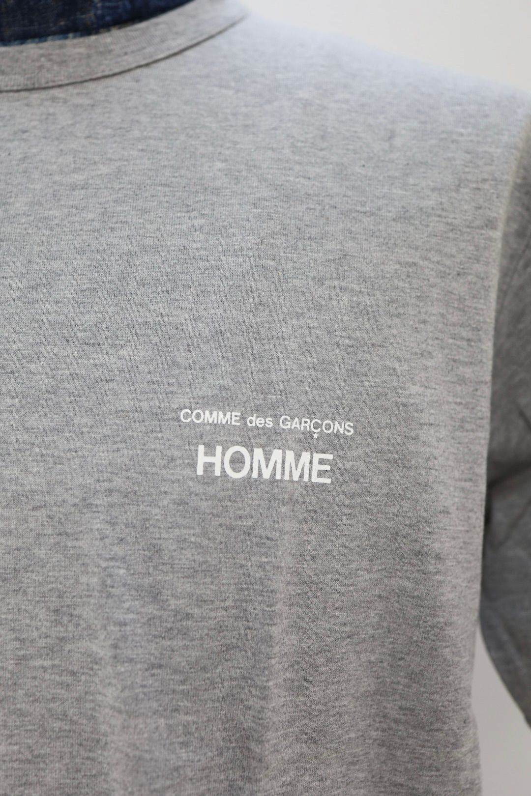 コムデギャルソンオム 25AW ロゴTシャツ(HQ-T101-051)T.GRAY☆2月6日(金)発売！