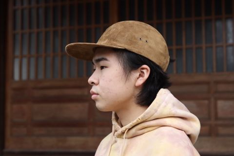 doublet WASTE VEGETABLE DYED HOODIE(22SS28CS209) style. 2022.01.19.