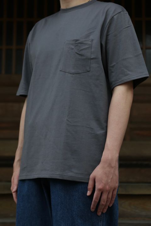 Graphpaper 2-Pack S/S Pocket Tee style.2021.5.15.