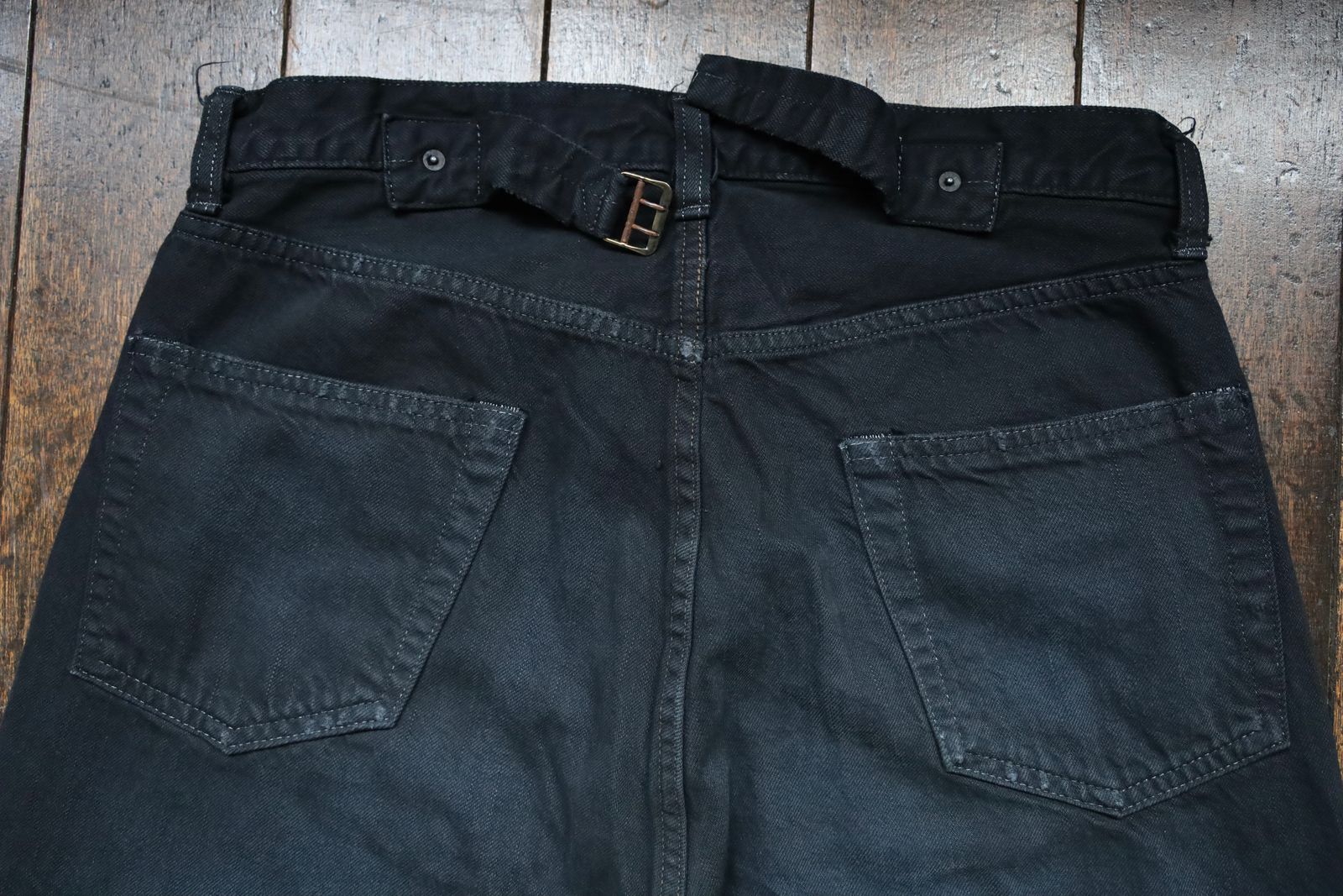 A.PRESSE - アプレッセ No.37 Washed Wide Denim Pants(25SAP-04 A.PRESSE - アプレッセ No.37 Washed Wide Denim Pants(25SAP-04