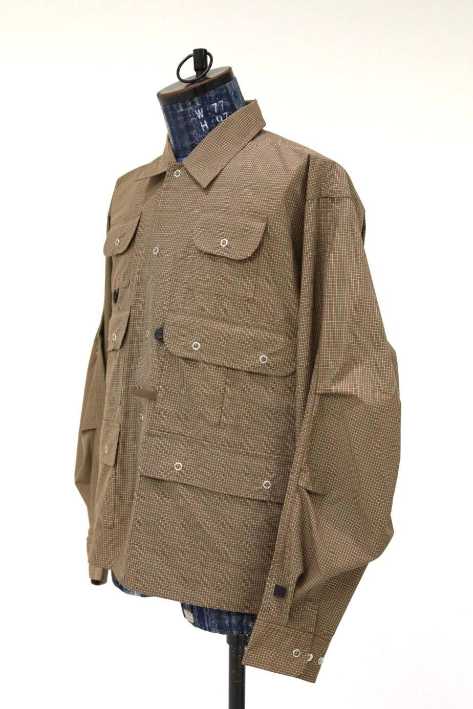 DAIWA PIER39(ダイワピア39) TECH MULTI FISHING POCKET SHIRT L/S (BE-85026)BROWN GRAY☆1月24日(土)発売！