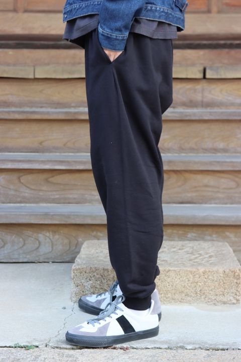 Graphpaper LOOPWHEELER for Graphpaper Sweat Pants(GU213-70177B) style. 2021.09.27.