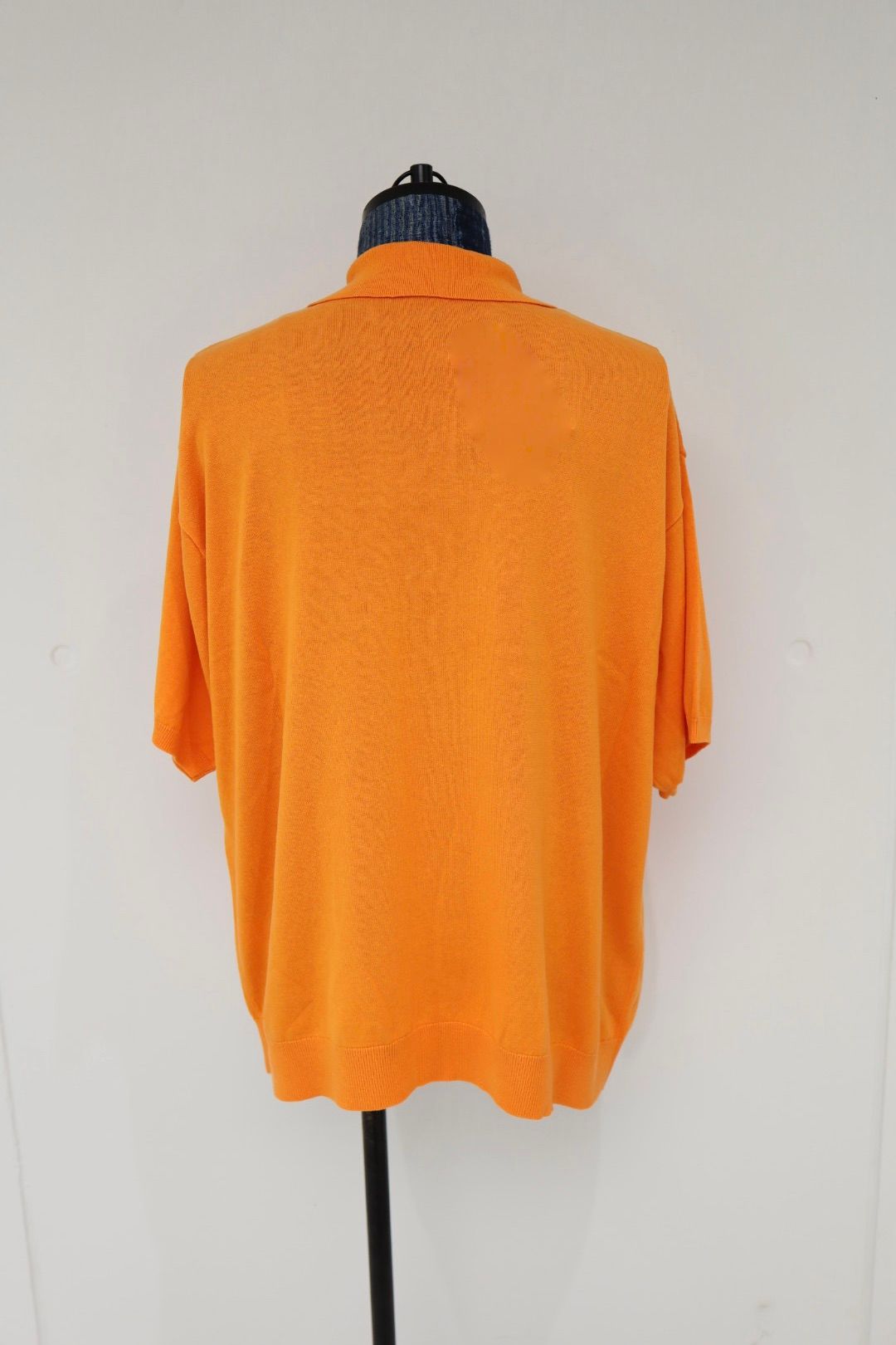 イズネス 26SS Knitted Polo Shirt (26SS_44_1008SSPOLO01)ORANGE☆新作発売！