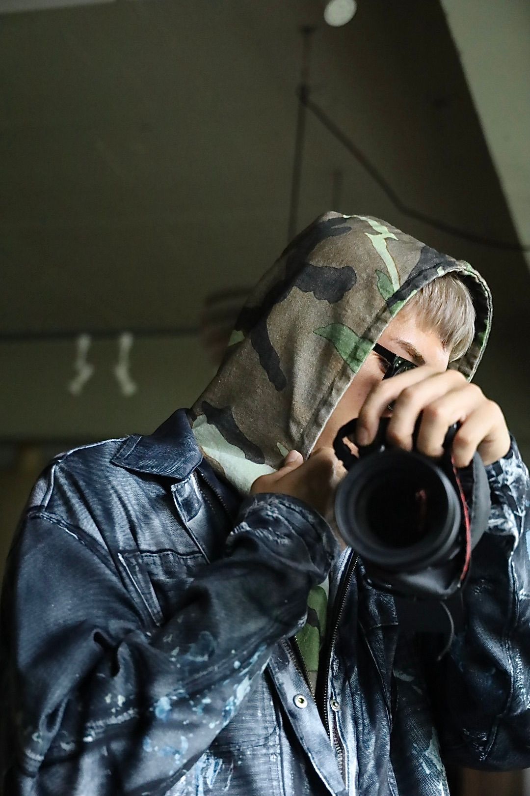 TALKING ABOUT ABSTRACTION ART REPLICA PARKA PICK UP STYLE