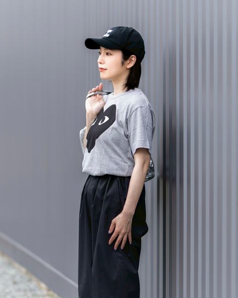 PLAY COMME des GARCONS  BLACK HEART Tシャツ style.2025.06.21