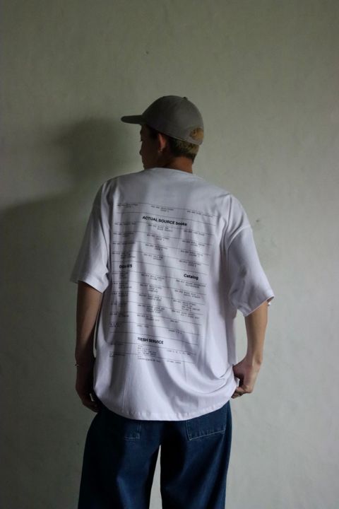 FreshService フレッシュサービス 新作AS ×FS CORPORATE S/S TEE"ASbFS"スタイル