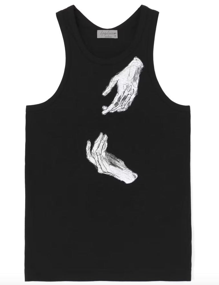 yohji yamamoto - ヨウジヤマモト24SS タンクトップ_hand(HS-T67-995