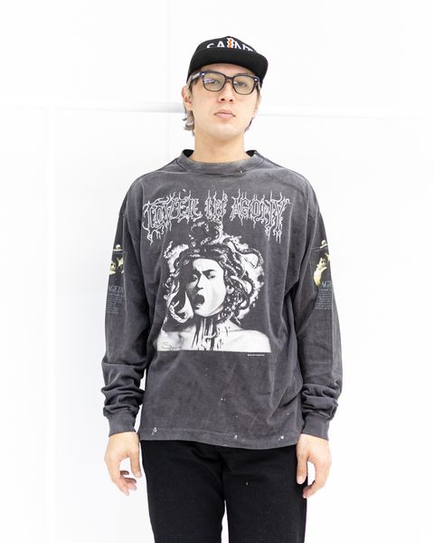 セントマイケル 26SS MEDUSA LS T-SHIRT (SM-MK8-0000-028)BLACK☆2月21日(土)10:00発売！