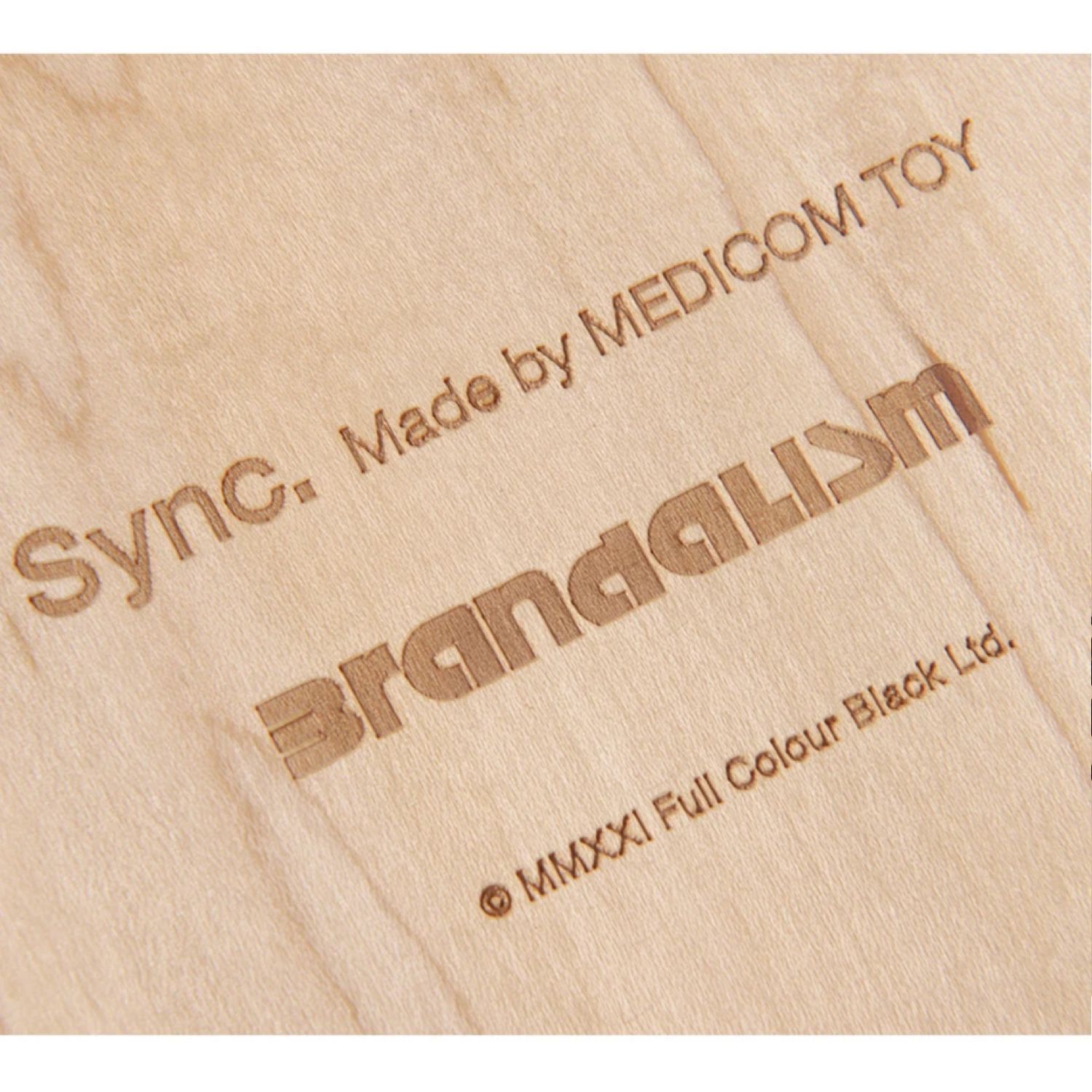 MEDICOM TOY - Sync.×BRANDALISM SKATEBOARD DECK 