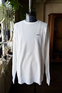 セントマイケル25SS サーマルL/S Tシャツ LS THARMAL TEE(SM-HR8-0000-038)WHITE